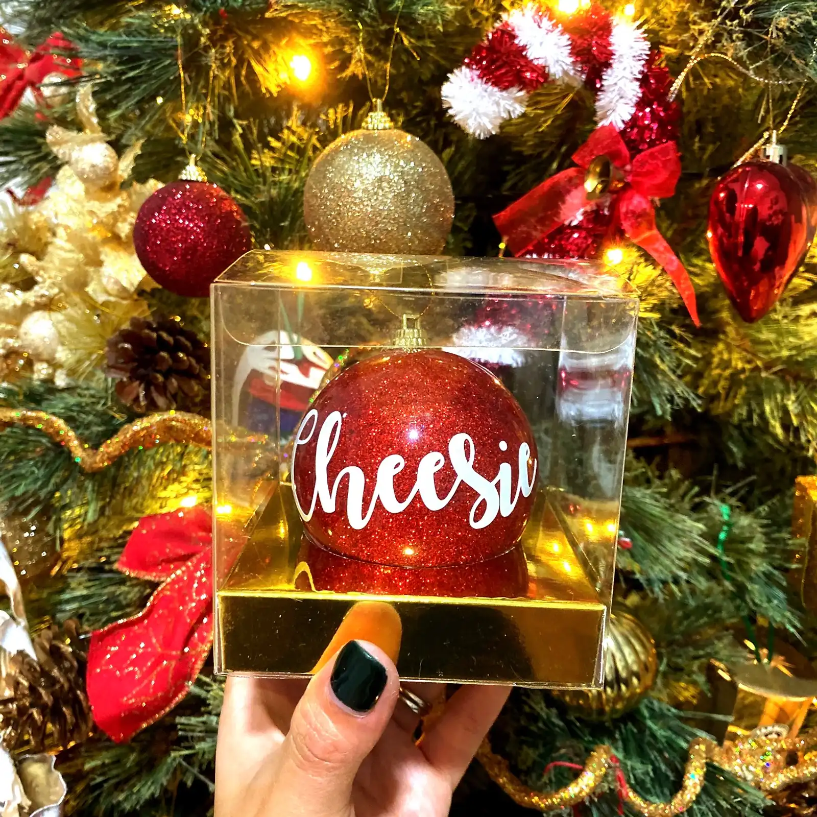 Thumbnail: Personalised Bauble (70mm)